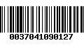 Código de Barras 0037041090127