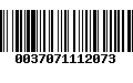 Código de Barras 0037071112073