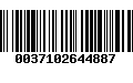 Código de Barras 0037102644887