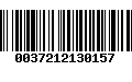 Código de Barras 0037212130157