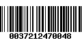 Código de Barras 0037212470048