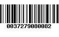 Código de Barras 0037279080082