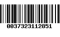 Código de Barras 0037323112851