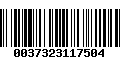 Código de Barras 0037323117504