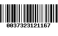 Código de Barras 0037323121167