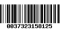 Código de Barras 0037323158125