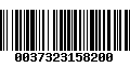 Código de Barras 0037323158200