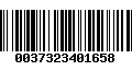 Código de Barras 0037323401658