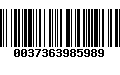 Código de Barras 0037363985989