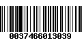 Código de Barras 0037466013039