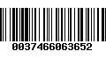 Código de Barras 0037466063652