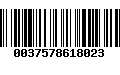 Código de Barras 0037578618023