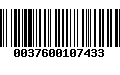 Código de Barras 0037600107433