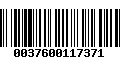 Código de Barras 0037600117371