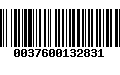 Código de Barras 0037600132831