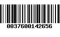 Código de Barras 0037600142656