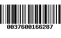 Código de Barras 0037600166287