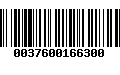 Código de Barras 0037600166300