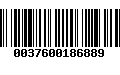 Código de Barras 0037600186889