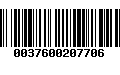 Código de Barras 0037600207706