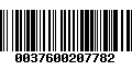 Código de Barras 0037600207782