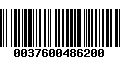 Código de Barras 0037600486200