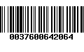 Código de Barras 0037600642064