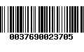 Código de Barras 0037690023705