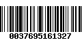 Código de Barras 0037695161327