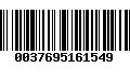 Código de Barras 0037695161549