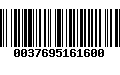 Código de Barras 0037695161600