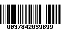 Código de Barras 0037842039899