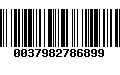 Código de Barras 0037982786899