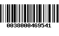 Código de Barras 0038000469541