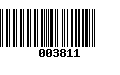 Código de Barras 003811