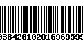 Código de Barras 00384201020169695990