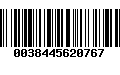 Código de Barras 0038445620767