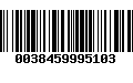 Código de Barras 0038459995103