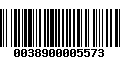 Código de Barras 0038900005573