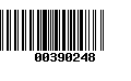 Código de Barras 00390248