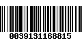 Código de Barras 0039131168815