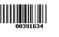 Código de Barras 00391634