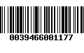 Código de Barras 0039466001177