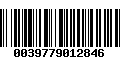 Código de Barras 0039779012846