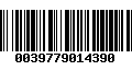 Código de Barras 0039779014390