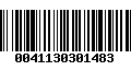 Código de Barras 0041130301483