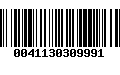 Código de Barras 0041130309991