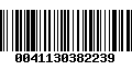 Código de Barras 0041130382239