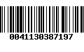 Código de Barras 0041130387197