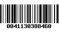 Código de Barras 0041130388460